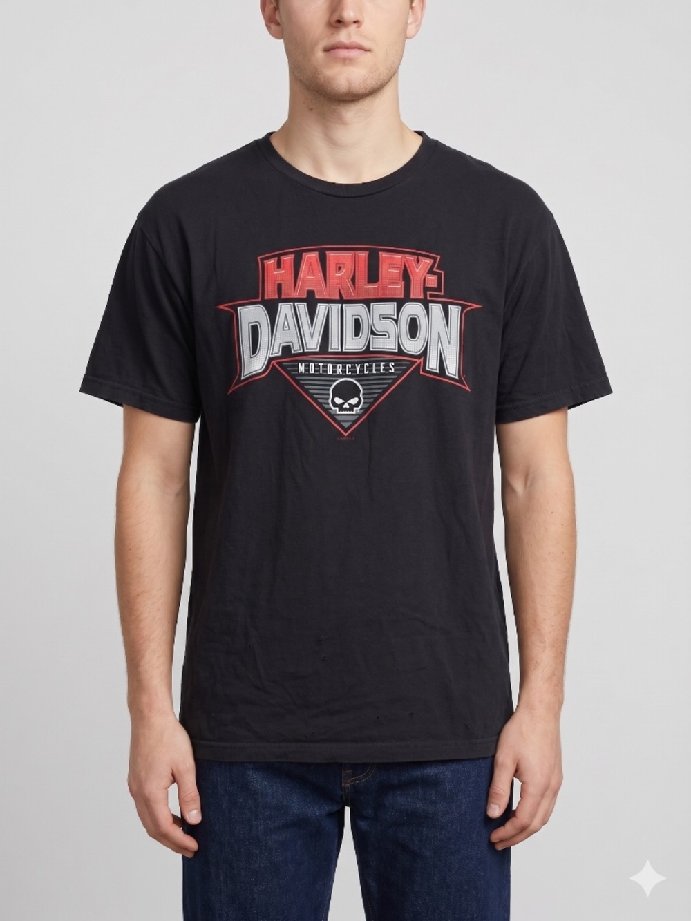Harley Davidson Okinawa Japan Shirt XXL Black Skull Graphic T-Shirt 2019 H-D